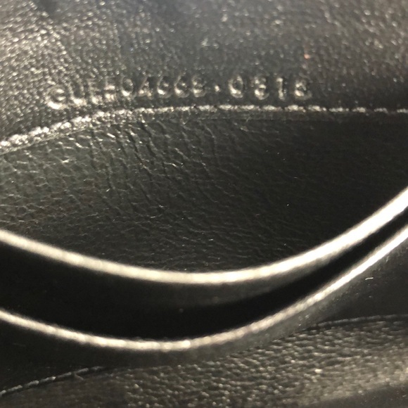 SOLD YSL Saint Laurent quilted loulou leather wallet - Picture 11 of 14